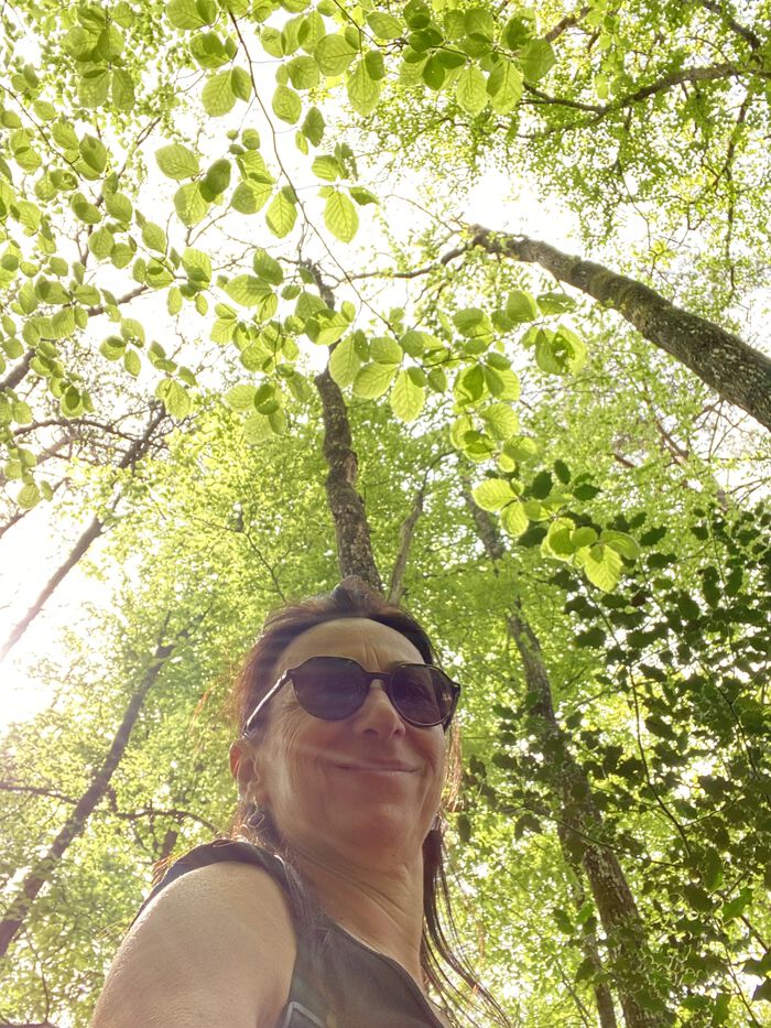 Sophie Printannier, portrait en pleine nature